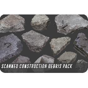 3D Scanned Construction Debris Pack